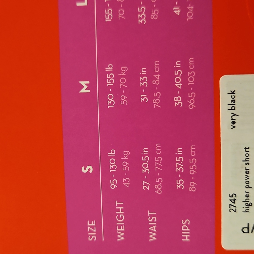 Spanx,NIB, Higher Pgower Short, Very Black. - Picture 10 of 11